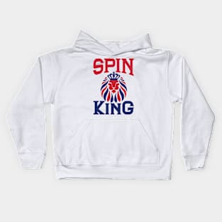 Spin King - You know you are crushing it! Kids Hoodie